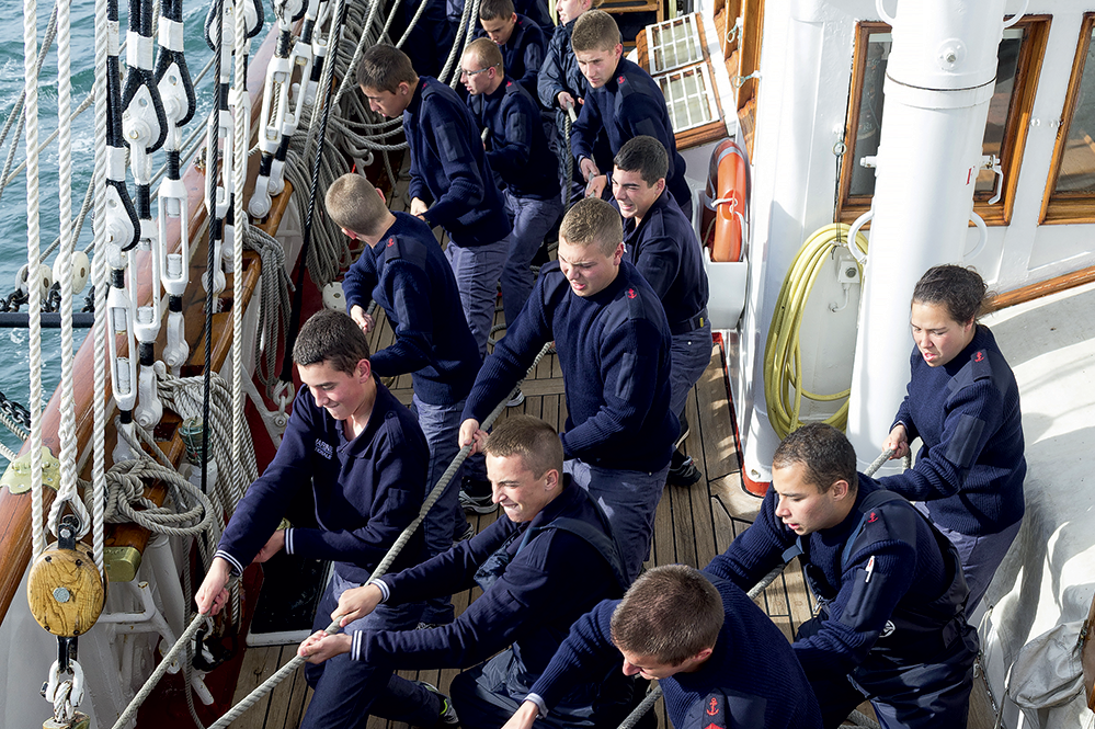 L’école des mousses, la marine pour horizon