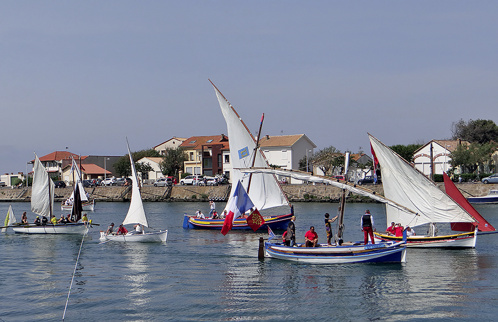 Un raid entre Agde et Marseillan