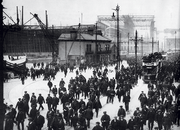 chantier Harland & wolf grande Bretagne titanic