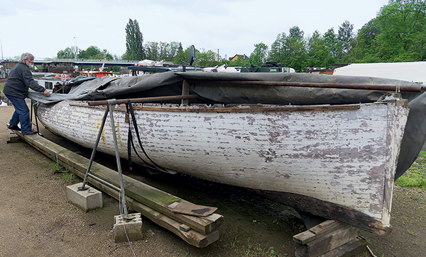 Simon evans bateau de sauvetage