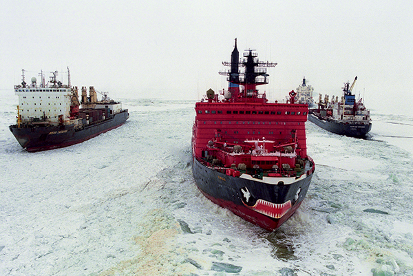 Mourmansk port russie route du nord
