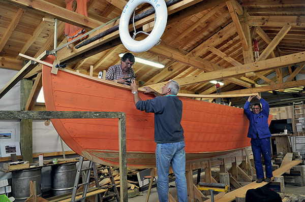 pinasse gascogne pêche reconstruction association