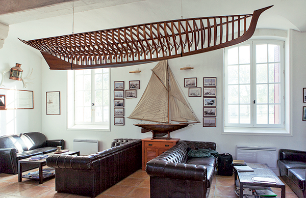 Yacht-club classique maquette