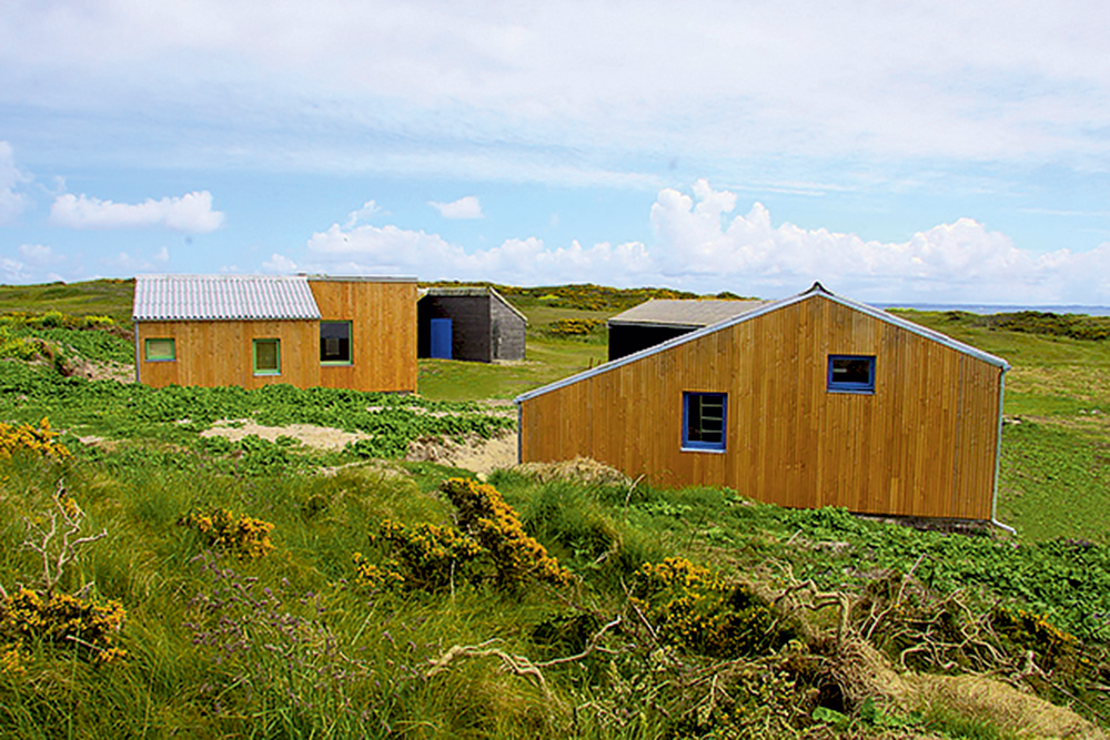 Deux refuges à Molène