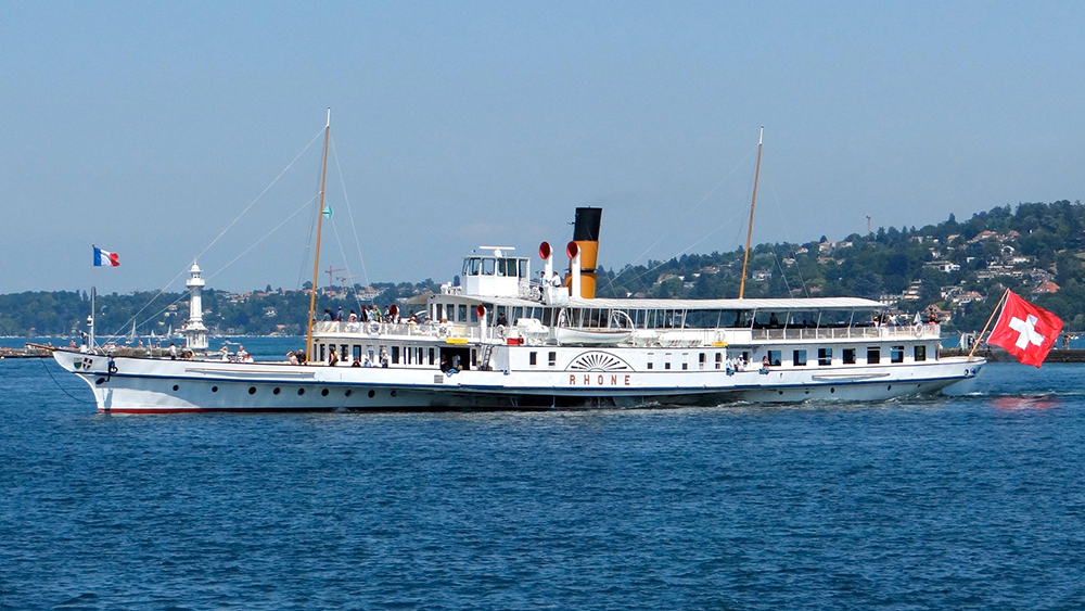 Vapeur au Léman