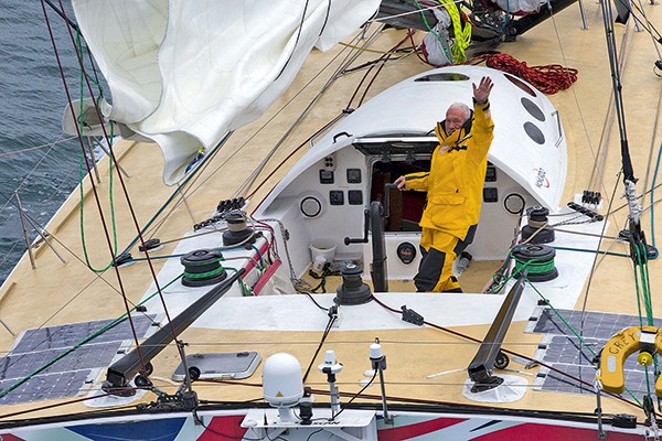 Robin knox-johnston tour du monde solitaire