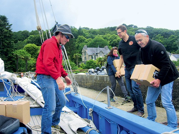 Loch Monna Dalh Mad bateau traditionnel rade de brest