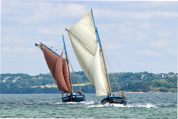 Loch Monna Dalh Mad bateau traditionnel rade de brest