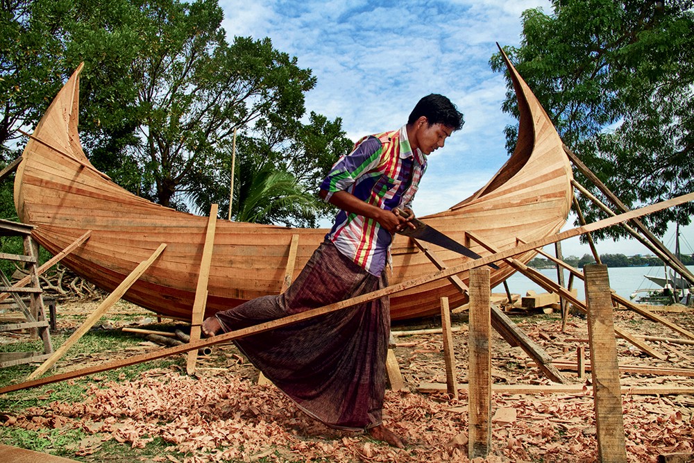 Construire un bateau-lune