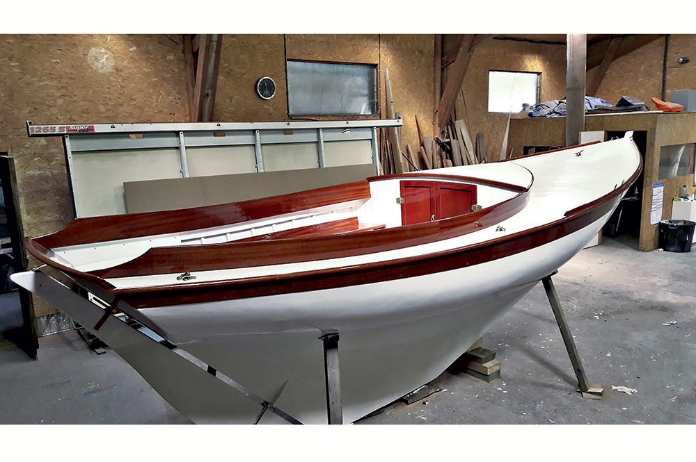 « Eole », un dayboat sur plan Herreshoff