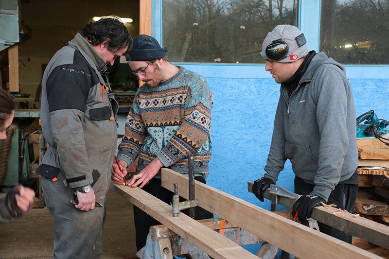 Ateliers de l'enfer formation charpentier