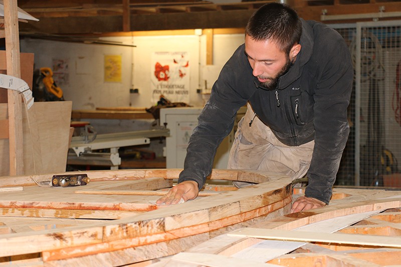 Ateliers de l'enfer formation charpentier