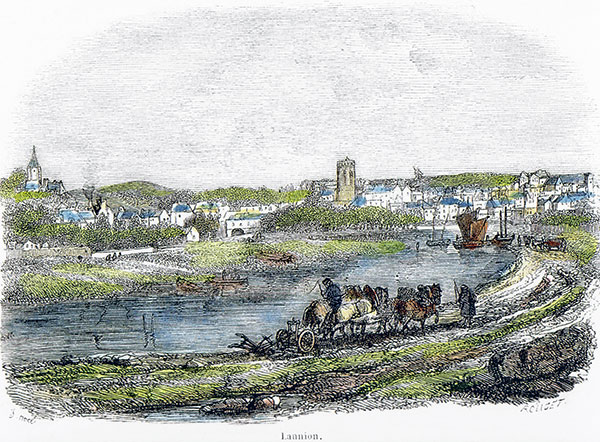 Histoire Lannion,cabotage, port Lannion, goélette, commerce