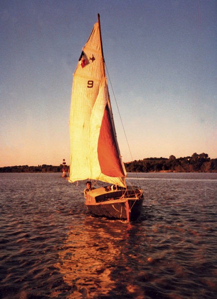 navigation Gironde, voile-aviron, construction amateur, estuaire Gironde
