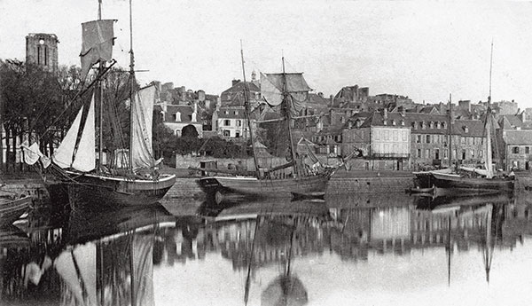 Histoire Lannion,cabotage, port Lannion, goélette, commerce