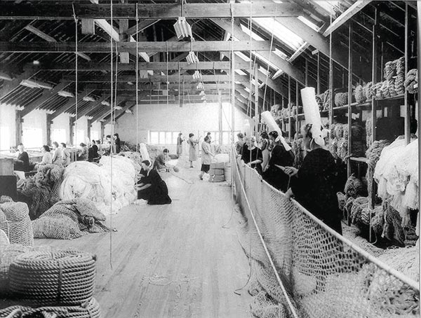 filet le drezen, entreprise Guilvinec, filet pêche, article pêche, Chasse-Marée