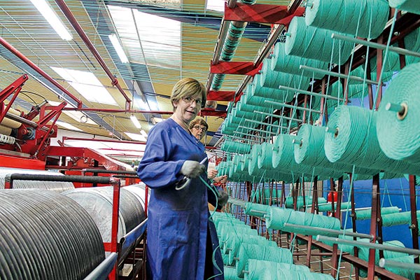 filet le drezen, entreprise Guilvinec, filet pêche, article pêche, Chasse-Marée