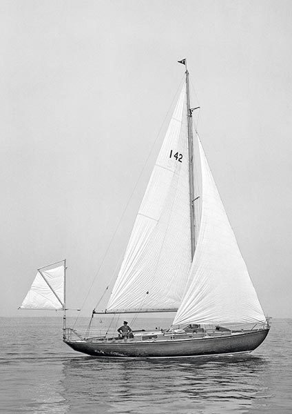 Francis Chichester, Gipsy Moth iv, bateau Gipsy Moth iv, portrait Franci Chichester