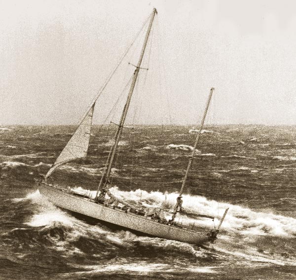 Francis Chichester, Gipsy Moth iv, bateau Gipsy Moth iv, portrait Franci Chichester