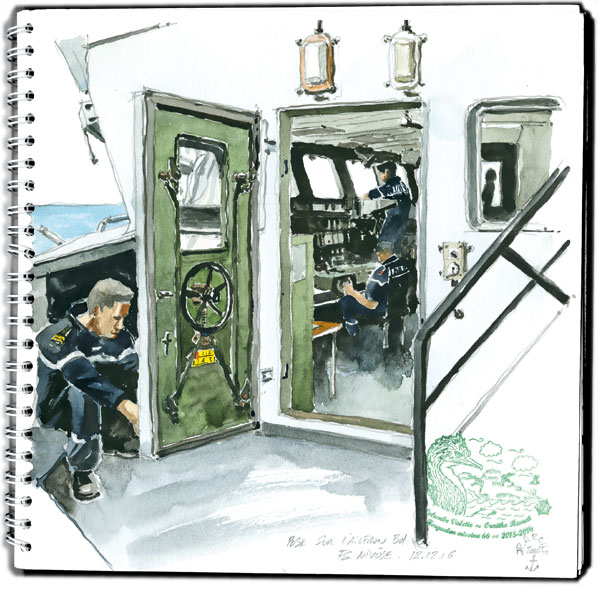Peintres de la Marine, Nivôse, Jean-Pierre Arcile, marines, peintre bateaux