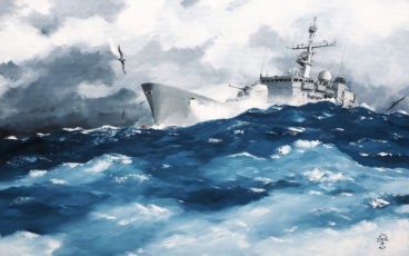 Peintres de la Marine, Nivôse, Jean-Pierre Arcile, marines, peintre bateaux