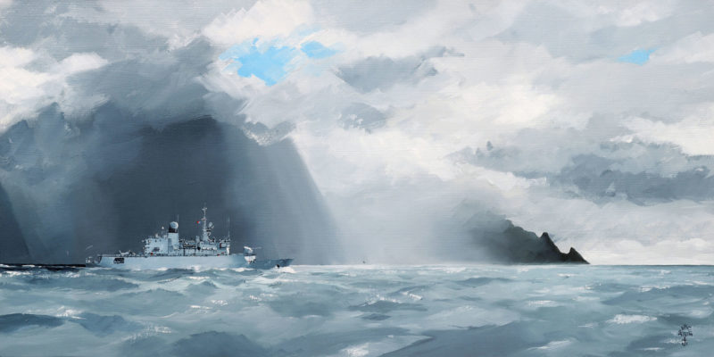 Peintres de la Marine, Nivôse, Jean-Pierre Arcile, marines, peintre bateaux