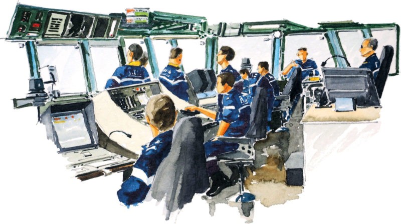 Peintres de la Marine, Nivôse, Jean-Pierre Arcile, marines, peintre bateaux