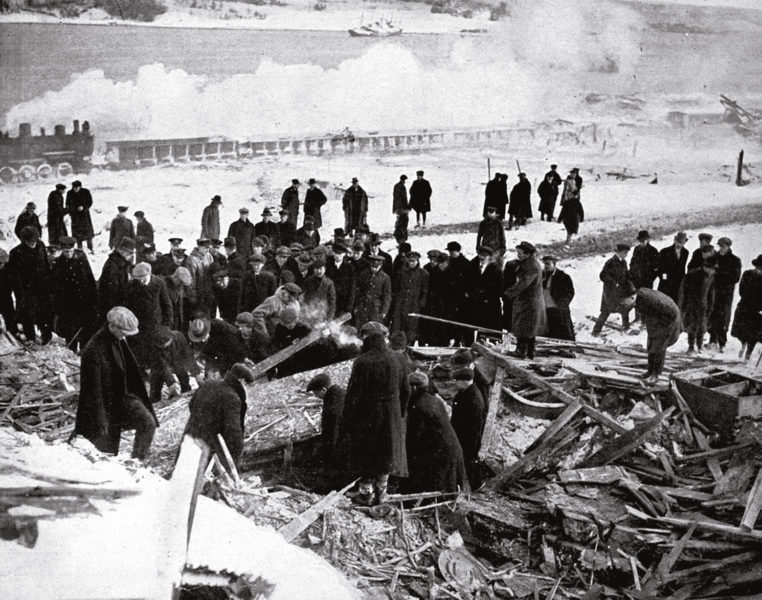 Explosion Halifax, Guerre 14-18, Port en guerre, Halifax 1917, Halifax blast