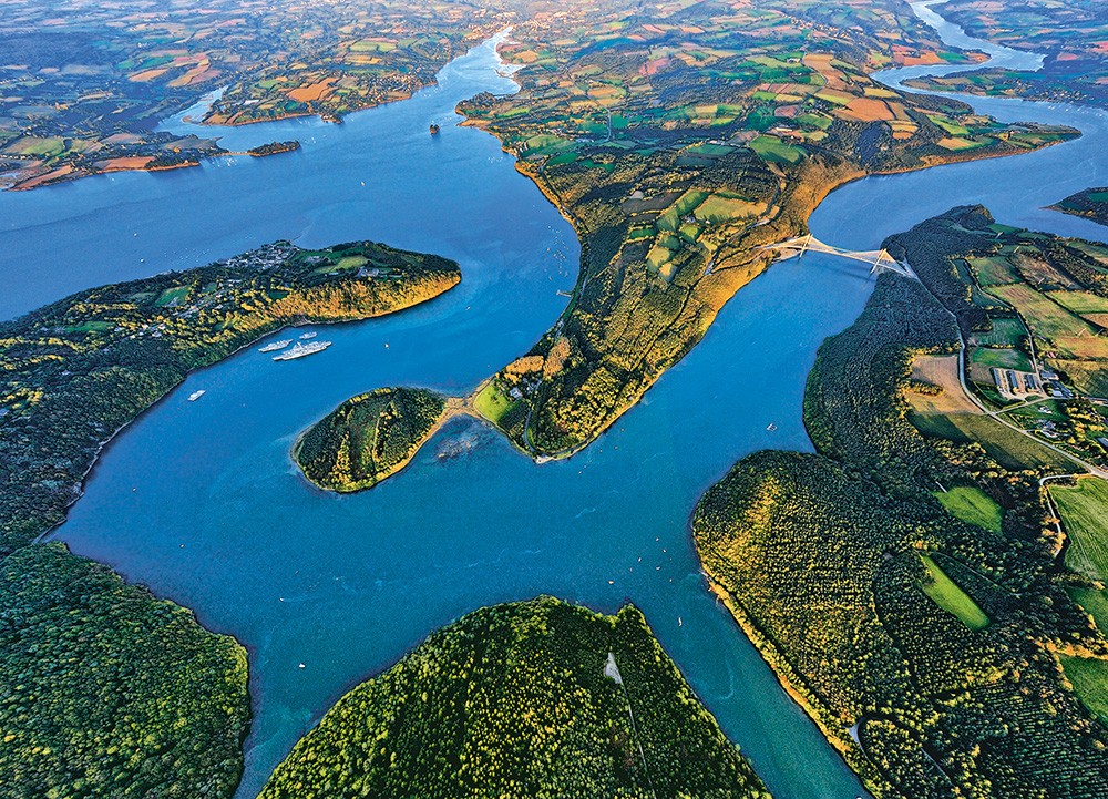 Landévennec, un port dans la brousse