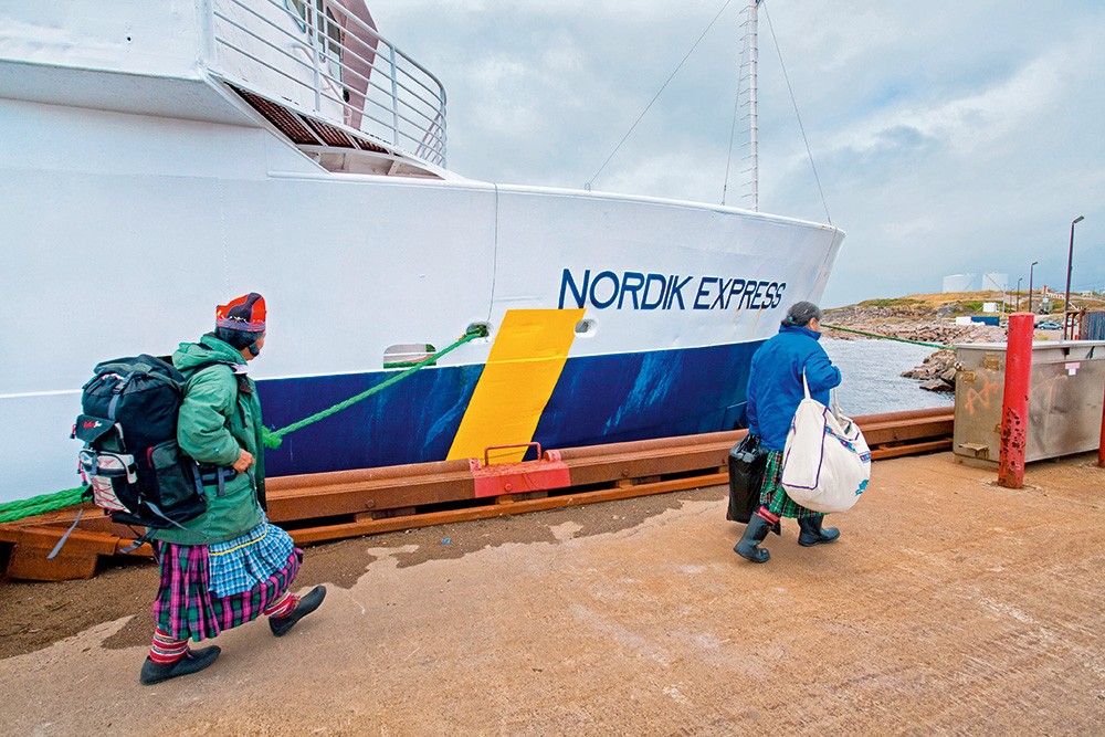 Nordik Express, le courrier du Saint-Laurent