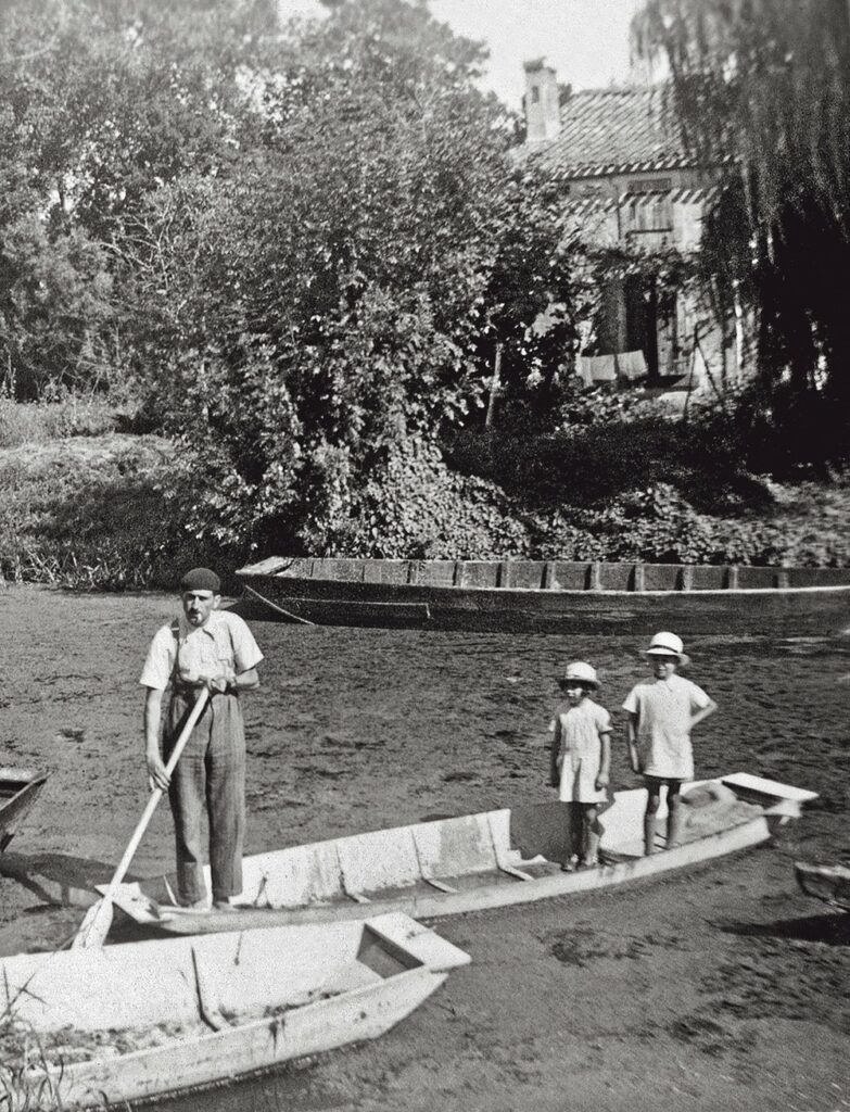 Les batais en ciment du marais Poitevin