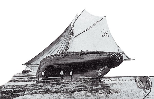 bateau en carénage