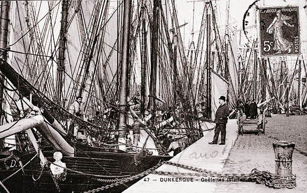 Les quais de Dunkerque début 20ème siècle