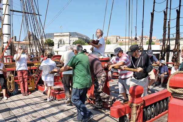 Chants de marins, Frégate Hermione, photo de L'Hermione, Hermione Rochefort, Hermione Sète