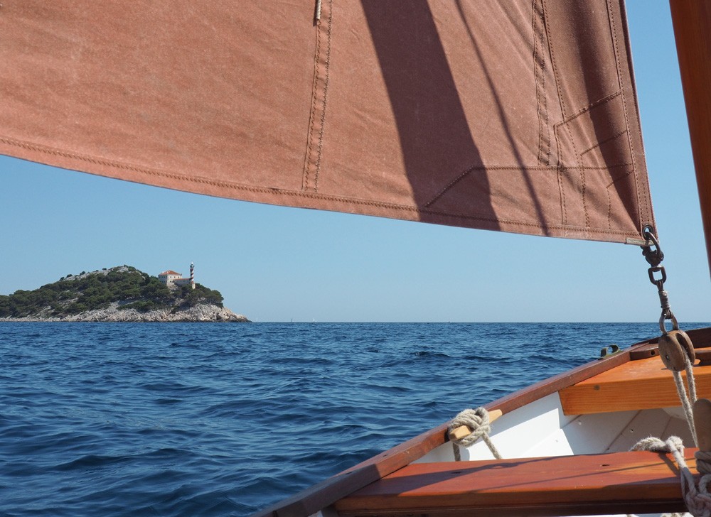 Voile-aviron en Croatie, Courrier Chasse-Marée 293