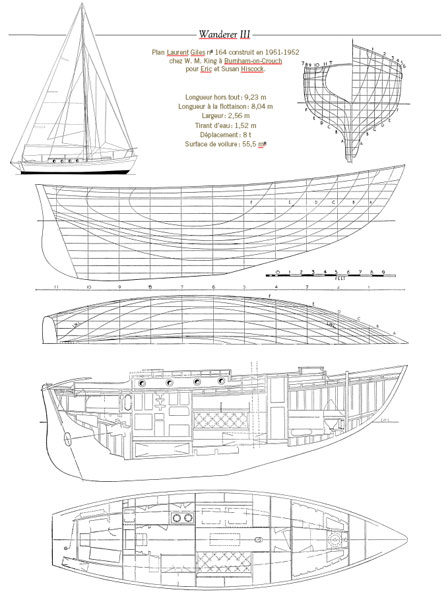 Transat Vertue XXXV, Architecte naval, Wanderer III, Vertue XXXV