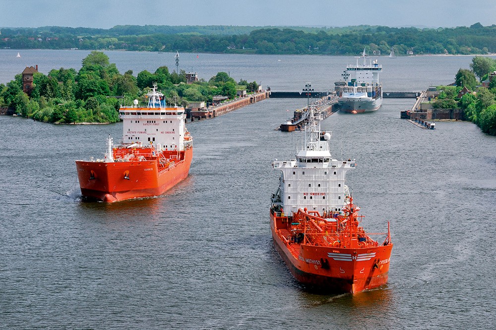 Le canal de Kiel