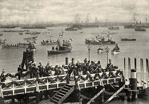 Inauguration du Kaiser Wilhelm Kanal