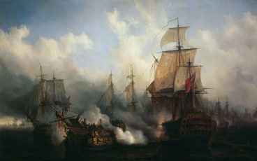 Tableau de la bataille de Trafalgar