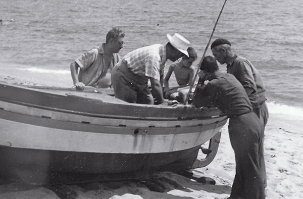 Armengol sculpteur, Bateau Sa Rata, Navigation Méditerranée