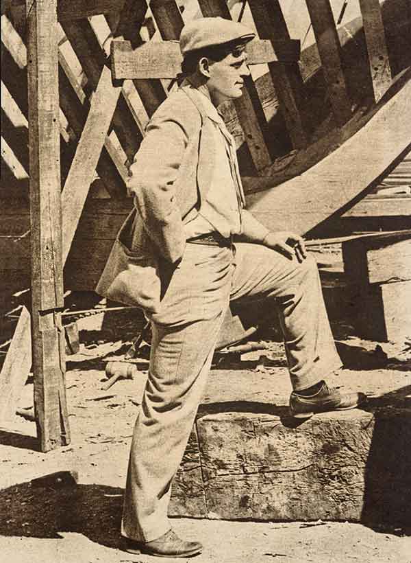 Jack London portrait