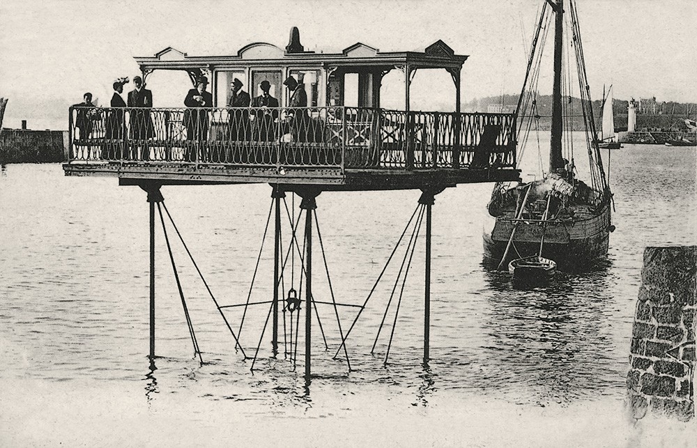 SAINT-MALO " LE PONT ROULANT " PHOTO GF 1892 