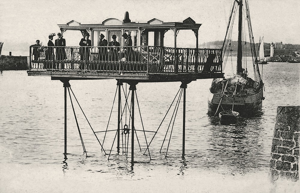 Le pont roulant de Saint-Malo