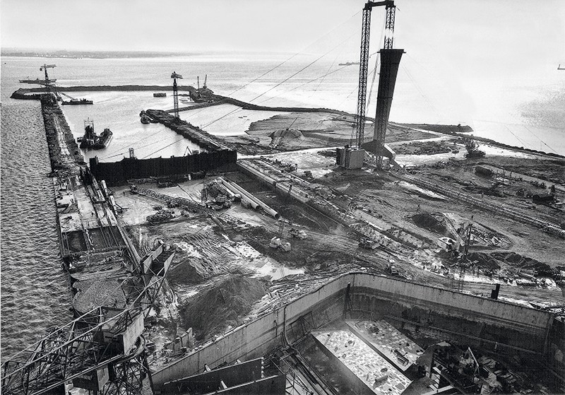 Chantiers de Saint-Nazaire en 1966