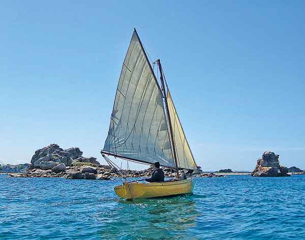 Navigation à la voile sur Kernoc'h