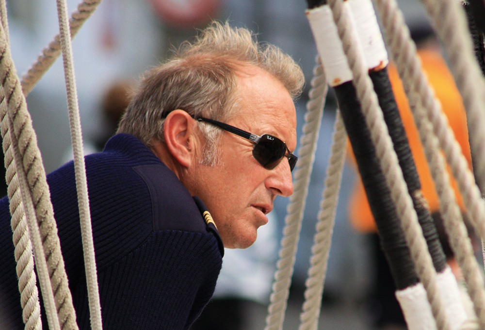 Yann Cariou : commandant de l’Hermione