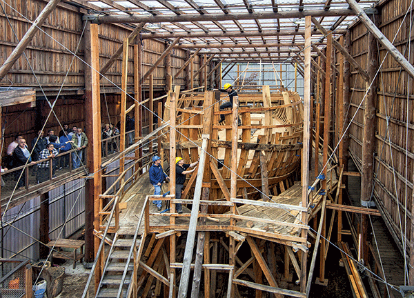 Pays basque, Pasaia, Construction San Juan, Albaola
