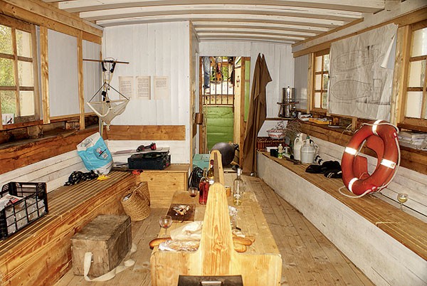 Robert Mornet, Barque de poste, canal du Midi