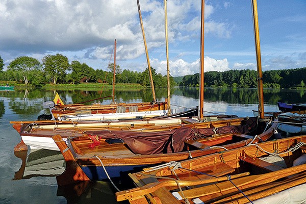 Flotille réunie pour la randonnée Andour, 2012