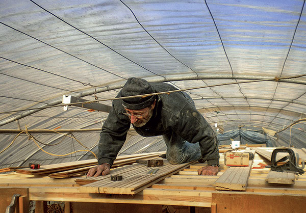 Robert Mornet, Barque de poste, canal du Midi